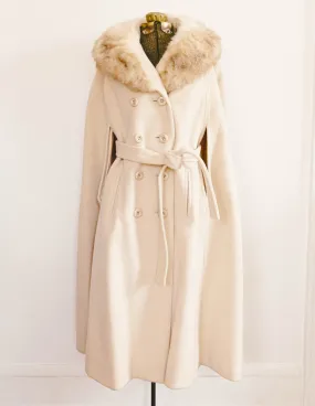 70's Wool Cape