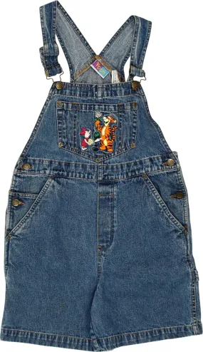 90s Disney Pooh Denim Overall