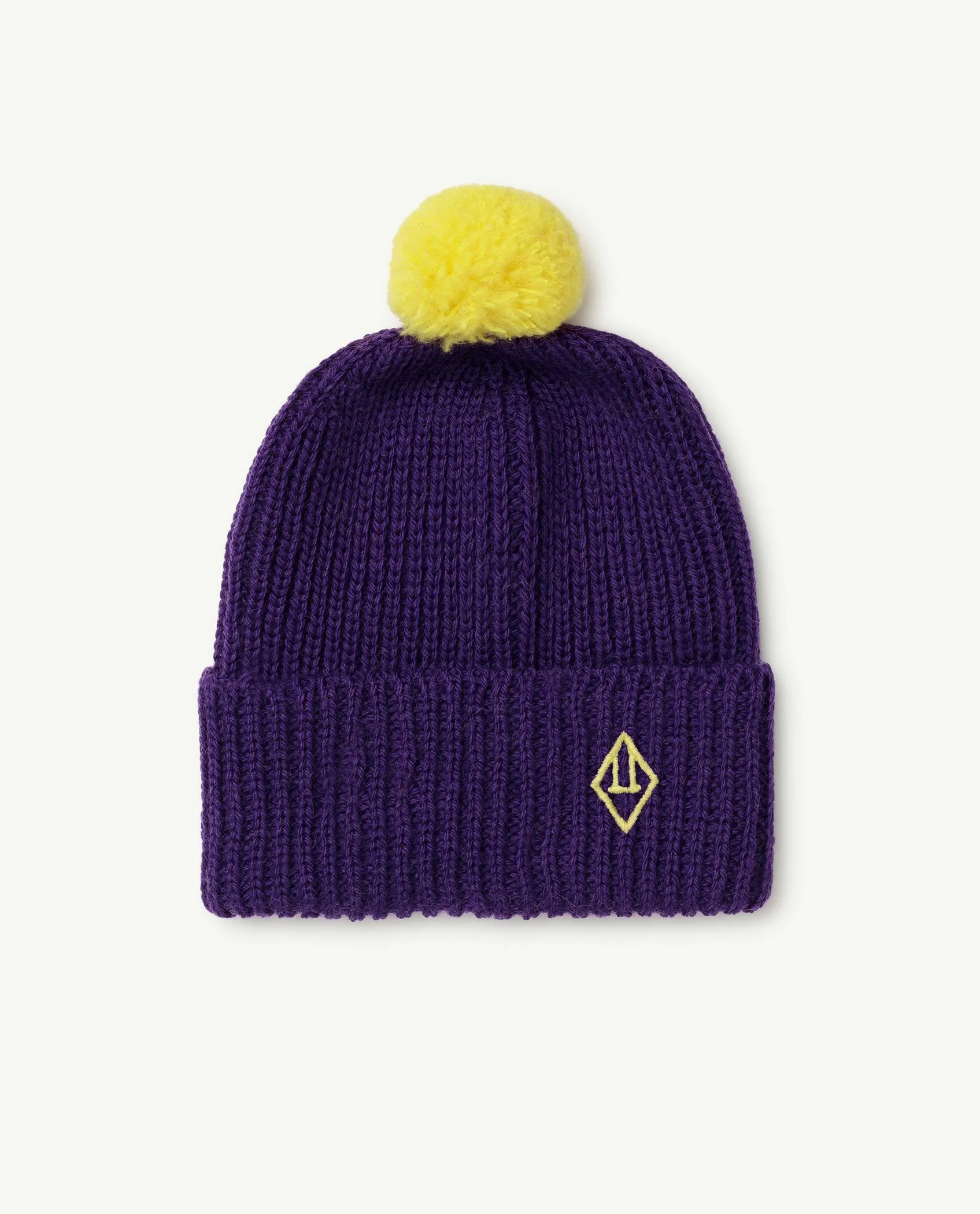 Arty Pony Baby Hat Purple Logo