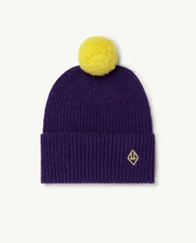 Arty Pony Kids Hat Purple Logo