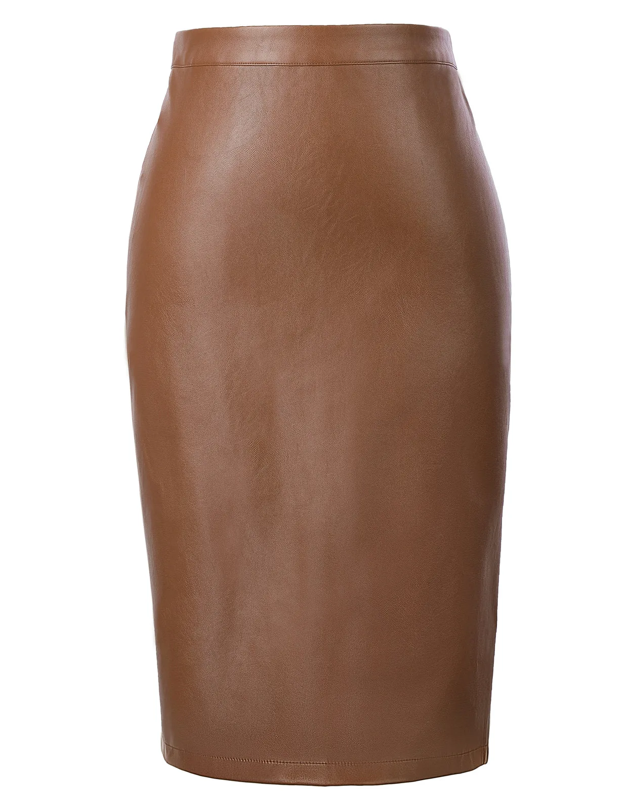 Back Split Hips-Wrapped Pencil Skirt