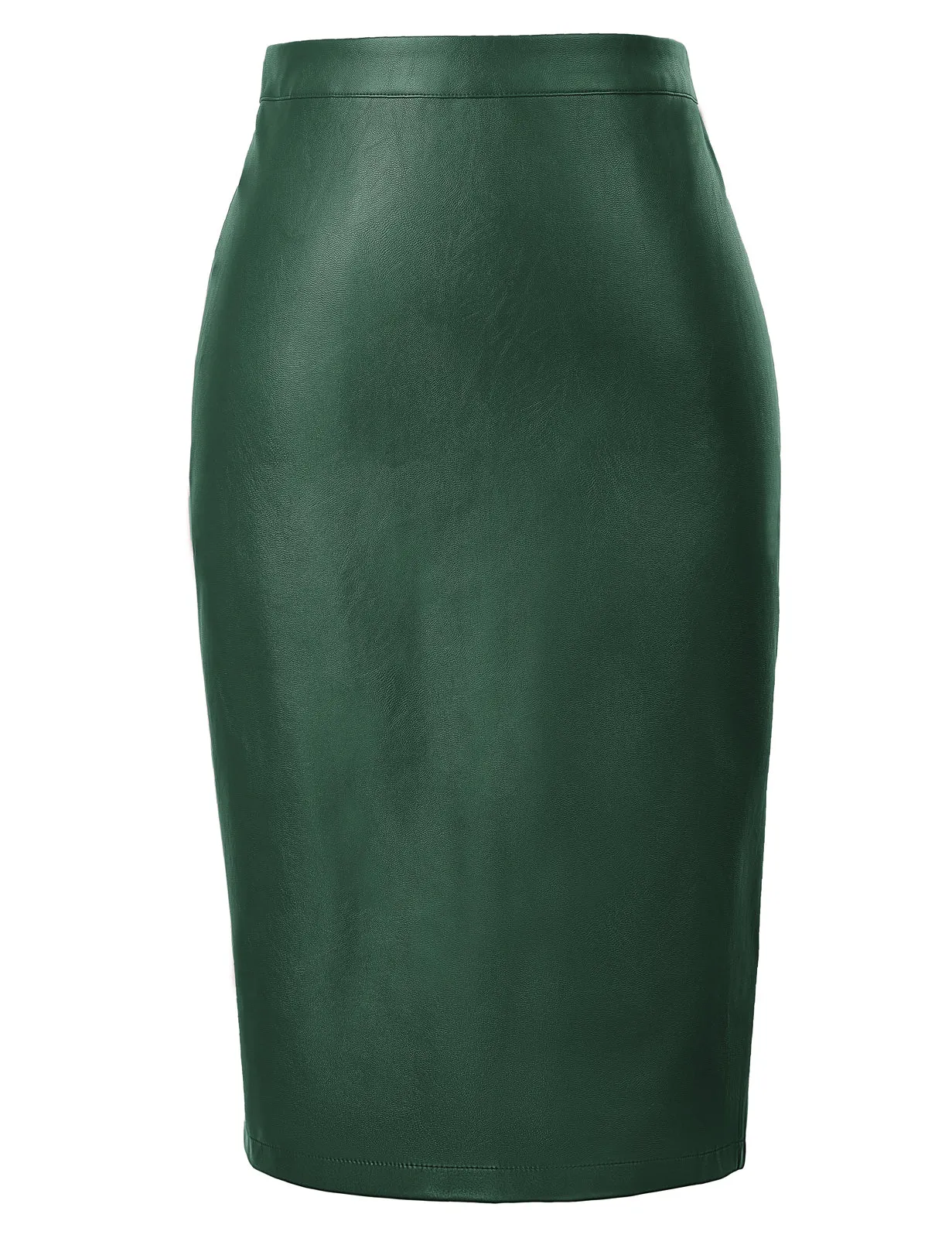 Back Split Hips-Wrapped Pencil Skirt