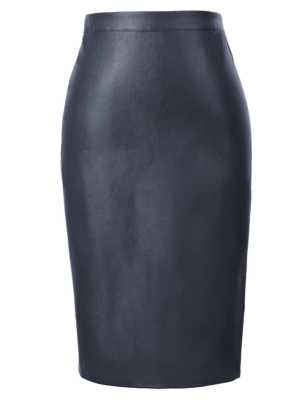 Back Split Hips-Wrapped Pencil Skirt