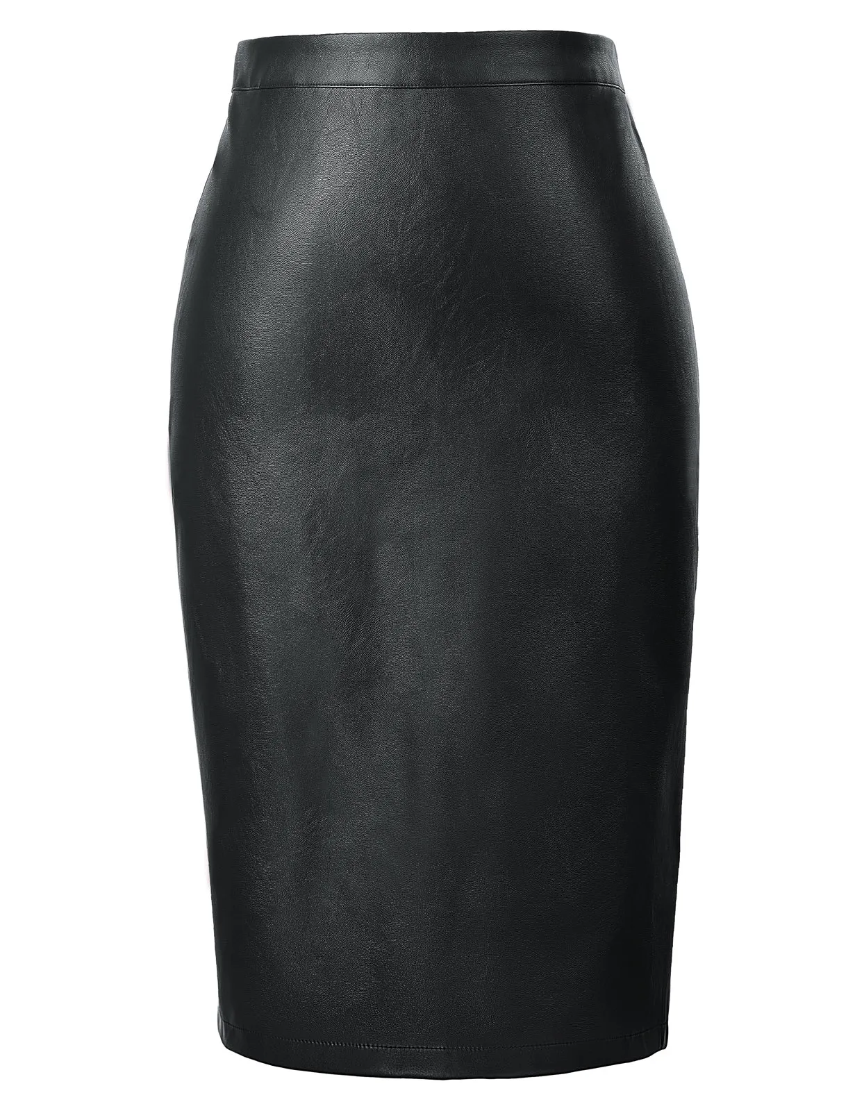 Back Split Hips-Wrapped Pencil Skirt