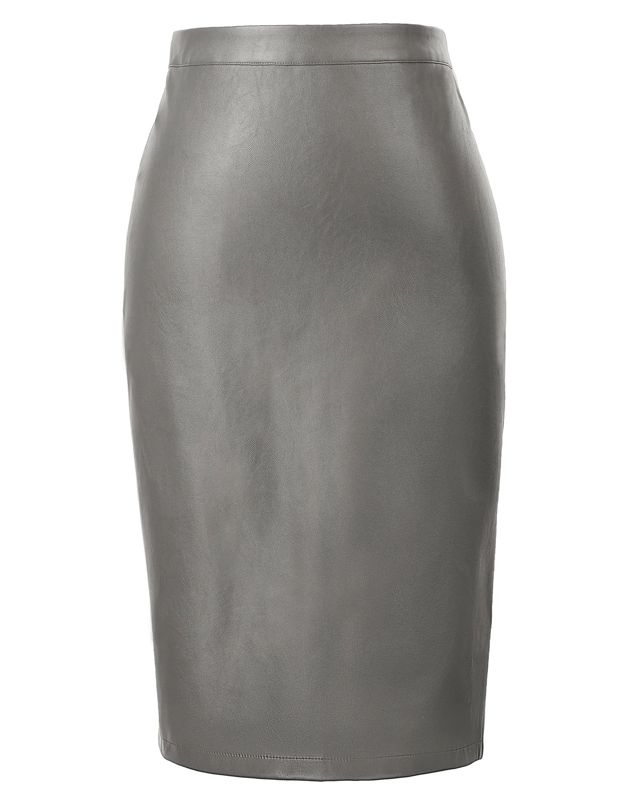 Back Split Hips-Wrapped Pencil Skirt