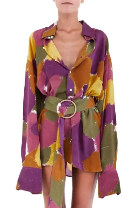 BAMBA Titan Shirt Dress (Dry Brush) - RRP $259