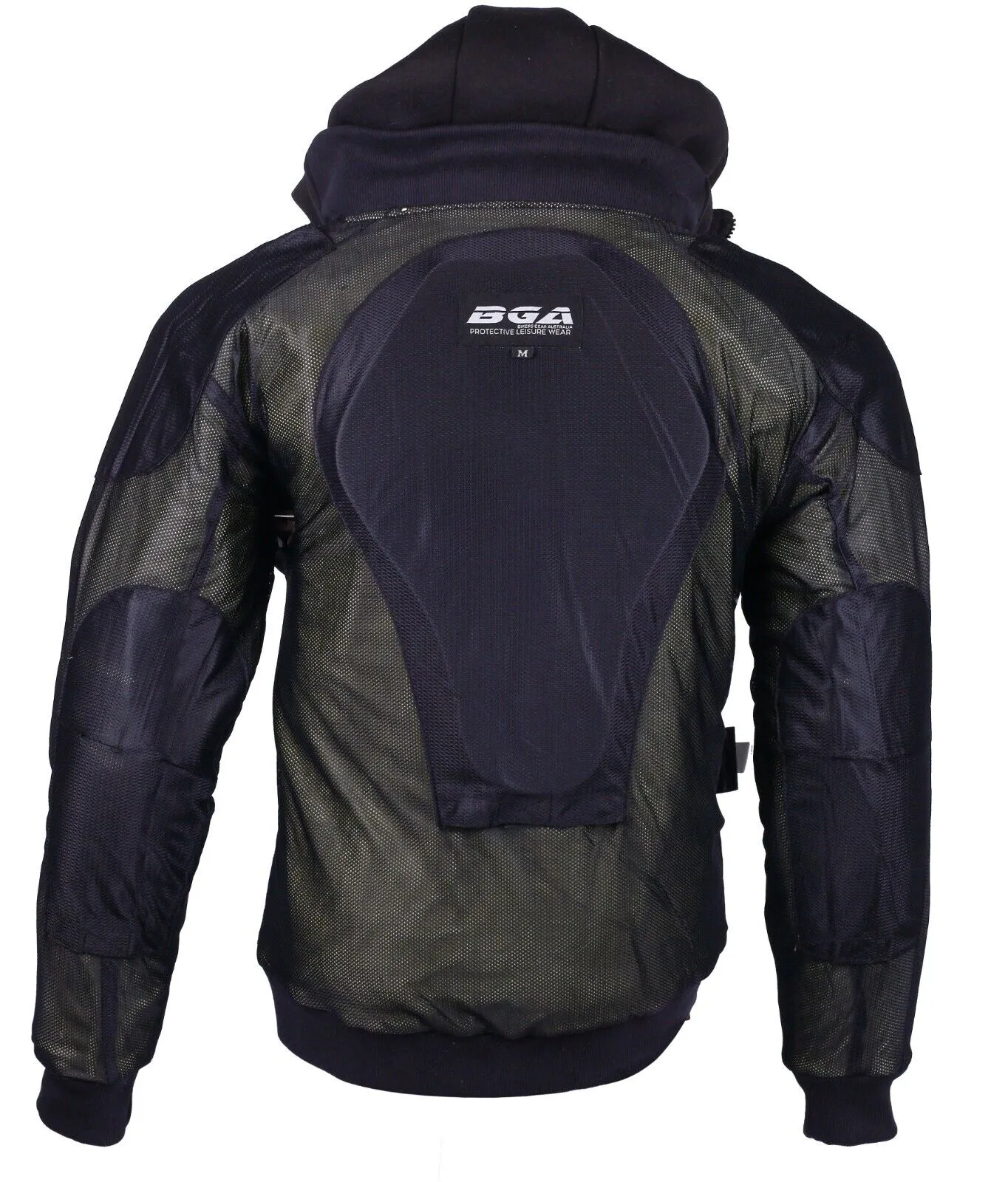 BGA Alpha Protective Motorcycle Hoodies With CE Armour