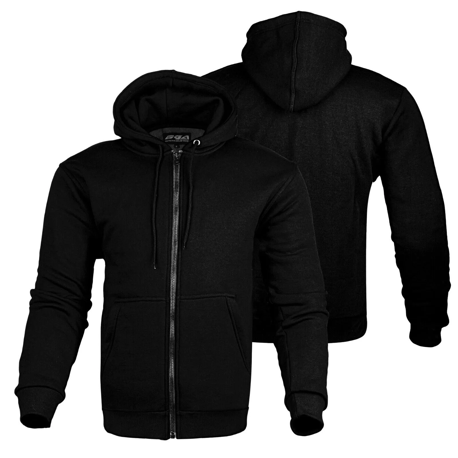 BGA Alpha Protective Motorcycle Hoodies With CE Armour