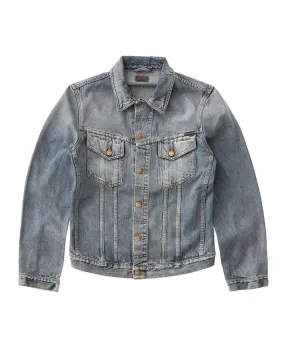 Billy Shimmering Denim Jacket Indigo