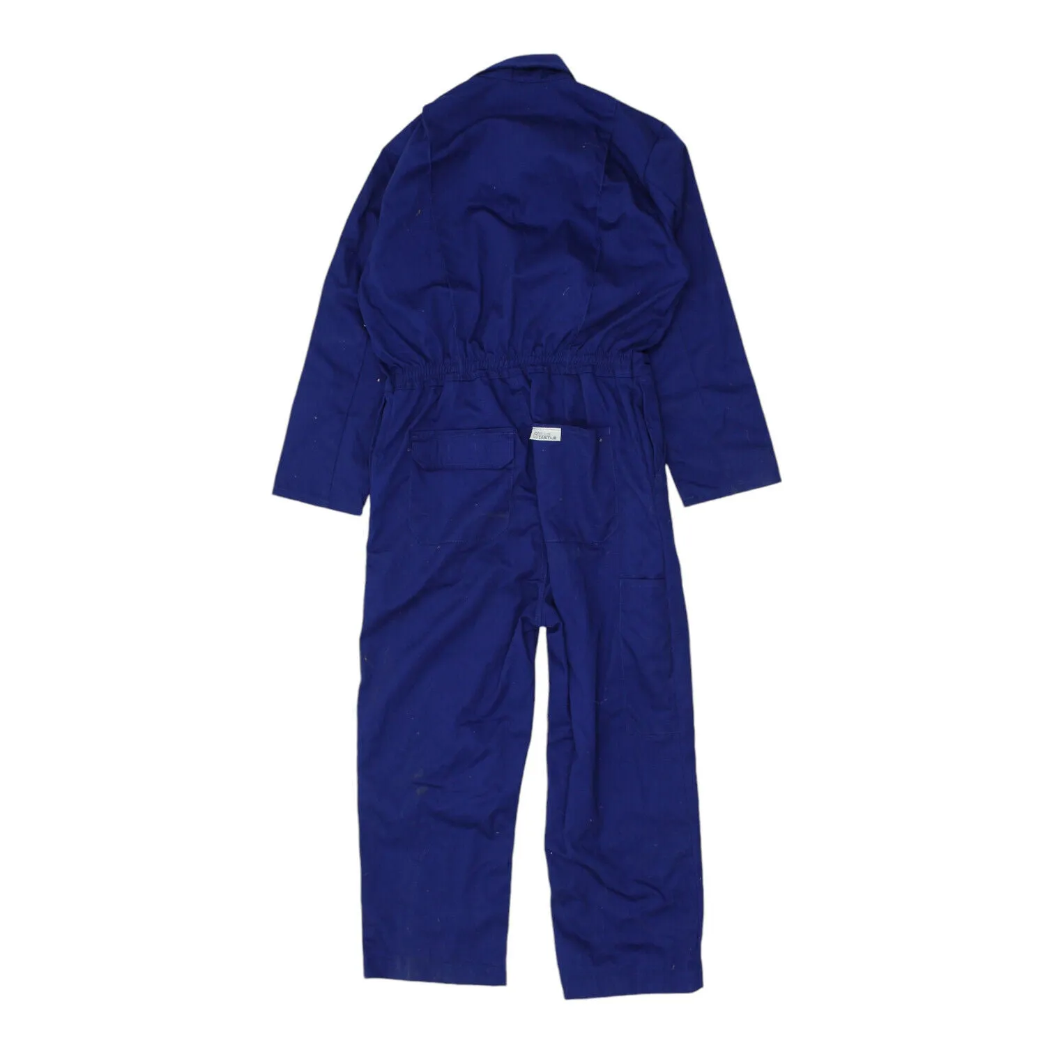 Blue Castle Mens Blue 1 Piece Overall | Vintage Workwear Coverall Boiler Suit