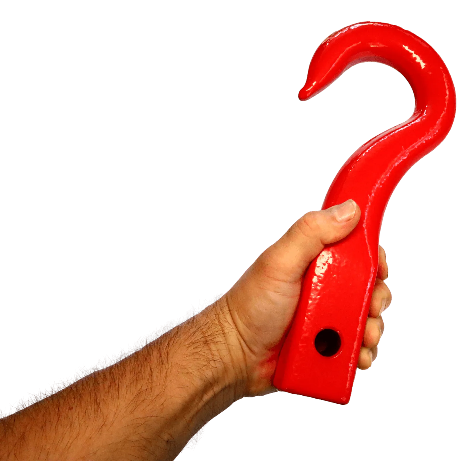 Carbon Shinbusta Forged Recovery Hook - RED