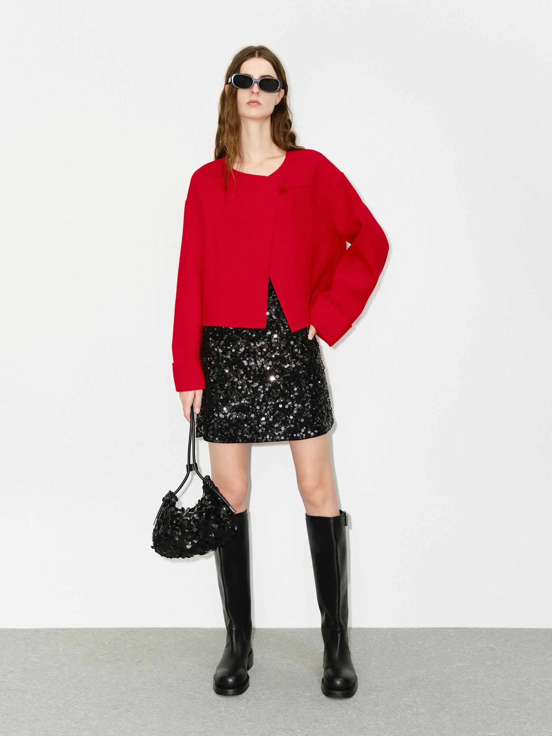 Cheongsam Buckle Coat