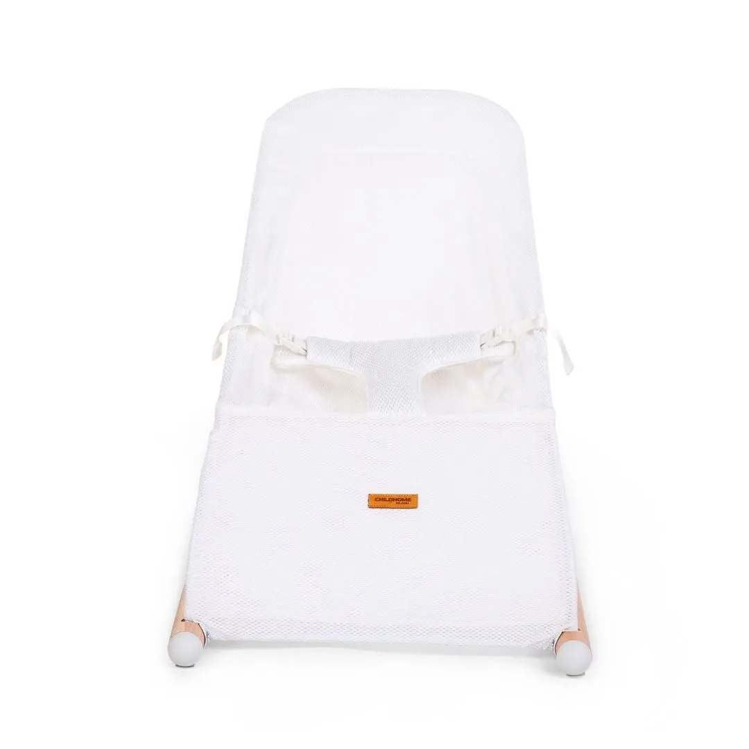 Childhome Evolu Bouncer - Natural White