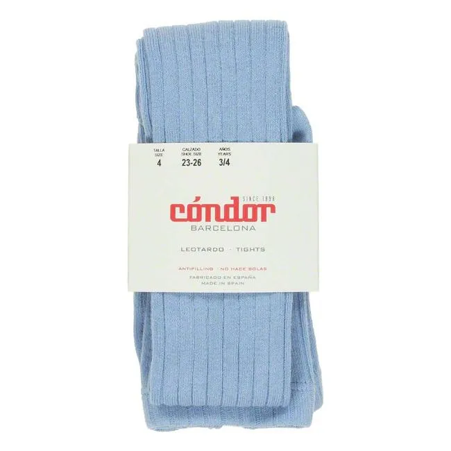 CONDOR - RIB TIGHT: COLOUR #446 AZULADO BLUE