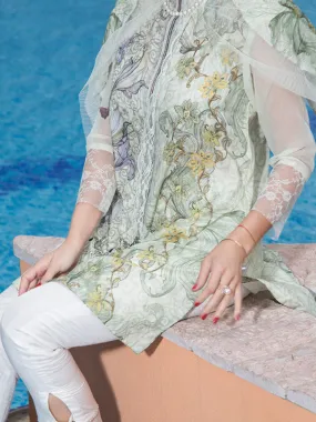 Creamy Yellow Tunic - ALP-LK-499