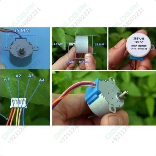 Dc 12v 4 Phase Hq Gear Stepper Motor 28byj-48