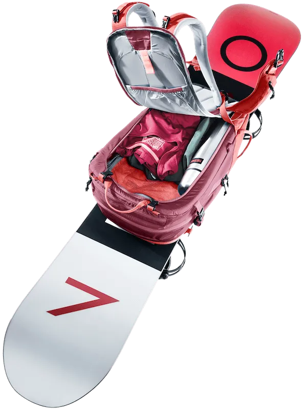 DEUTER FREERIDER 28 SL - CURRANT/MARON