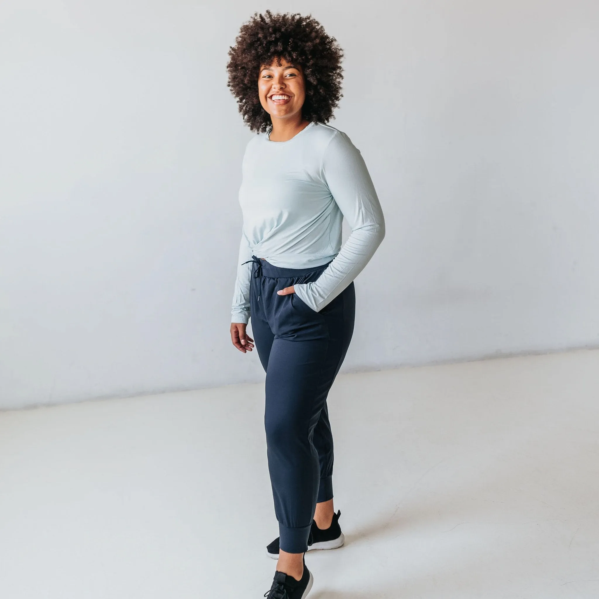 Easy Going Joggers - Navy