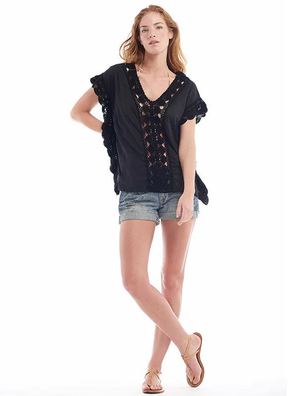 Filigree Caftan Top