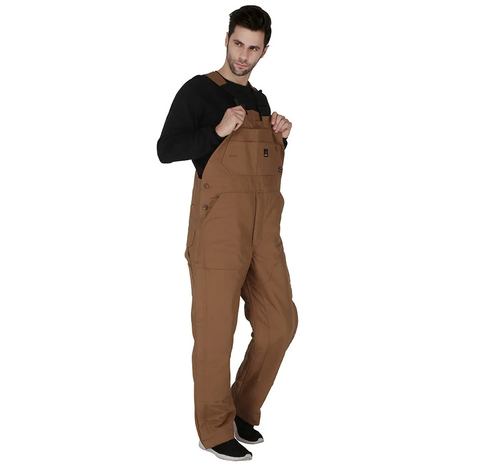 Forge Fr Men's Brown Insulated Bib Overall