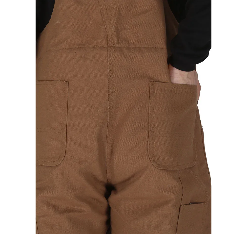 Forge Fr Men's Brown Insulated Bib Overall