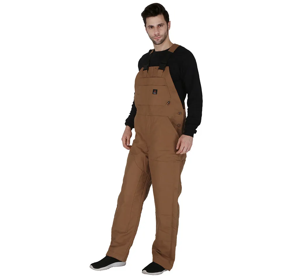 Forge Fr Men's Brown Insulated Bib Overall