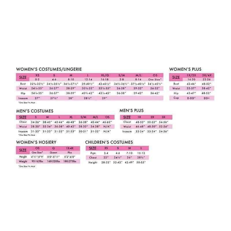 Fuchsia Nylon Tights - OS