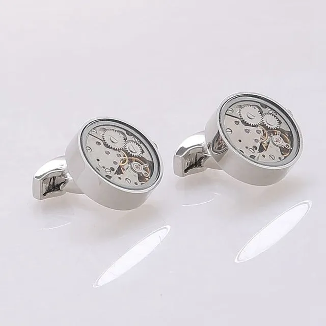 'Gear Me Out' Moveable Gear Cufflinks