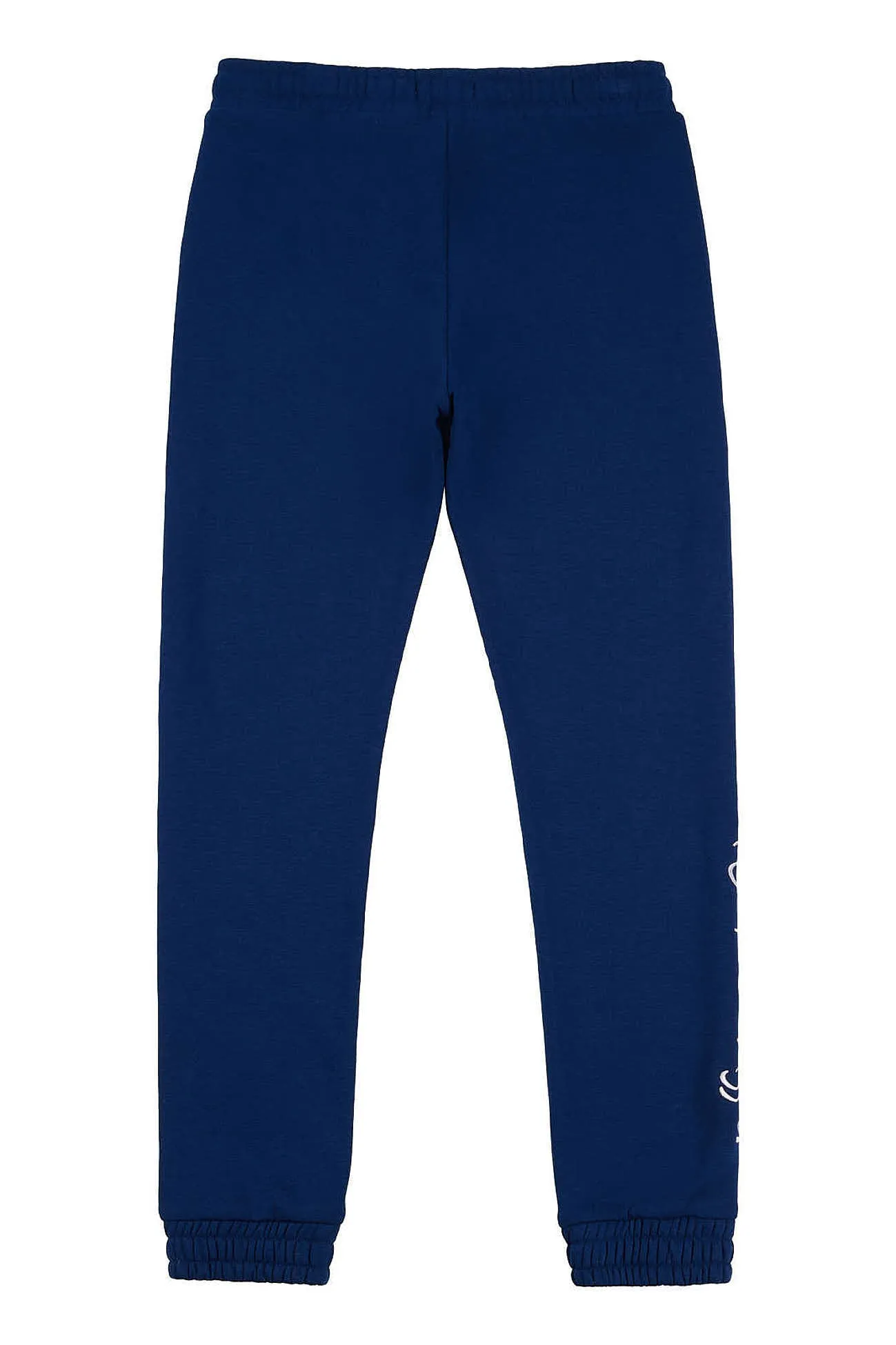 Girls Slim Joggers in Medieval Blue