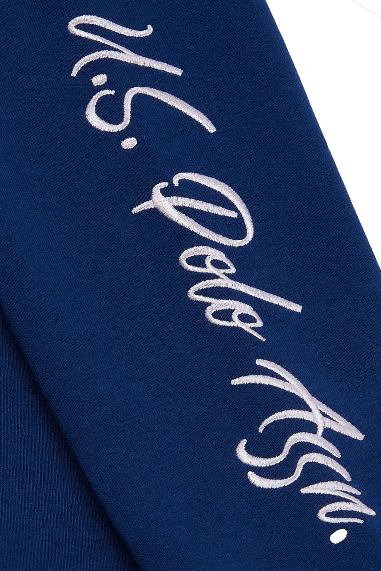 Girls Slim Joggers in Medieval Blue