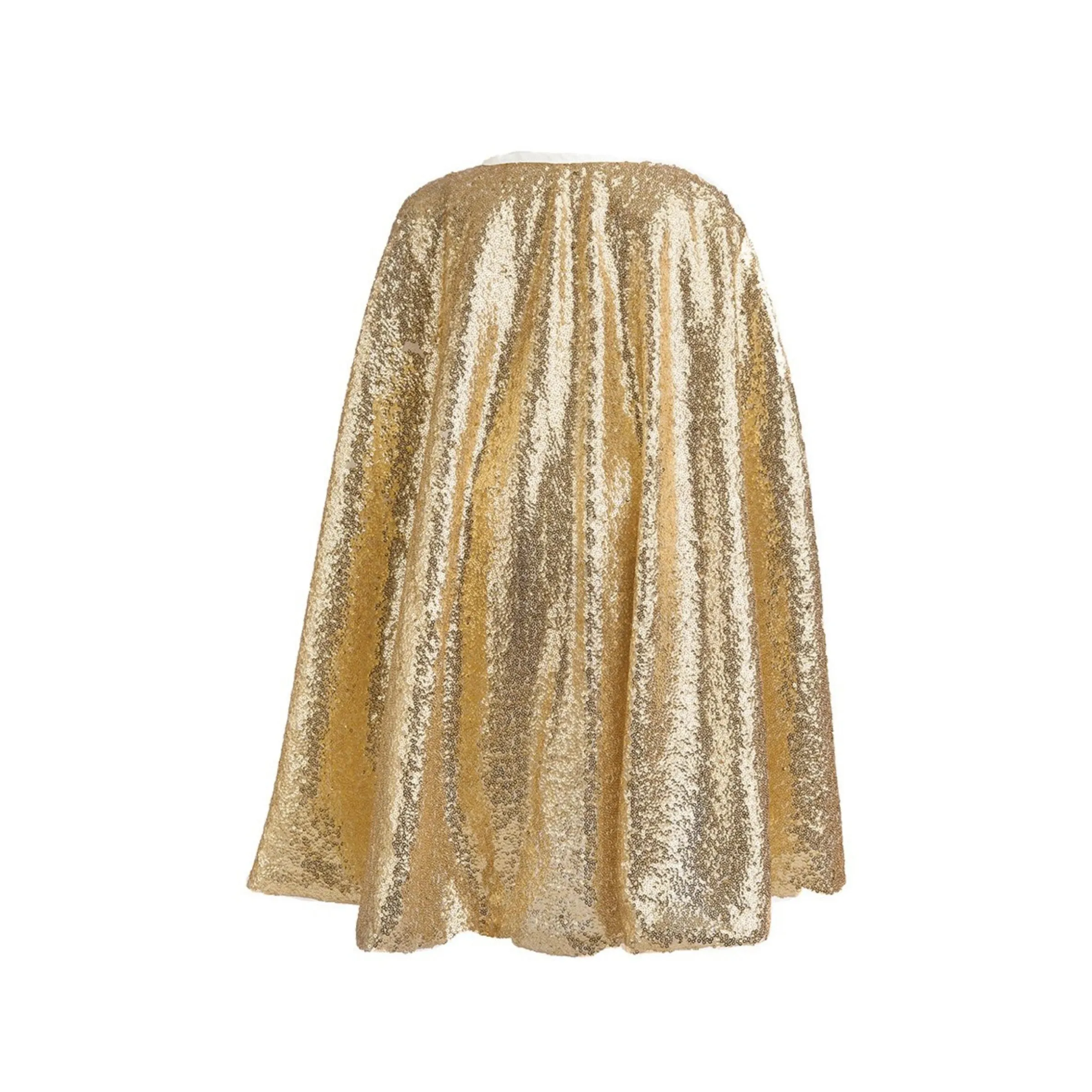 gracious gold sequins cape size 5-6