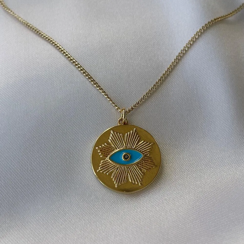 Hydra Evil Eye Necklace