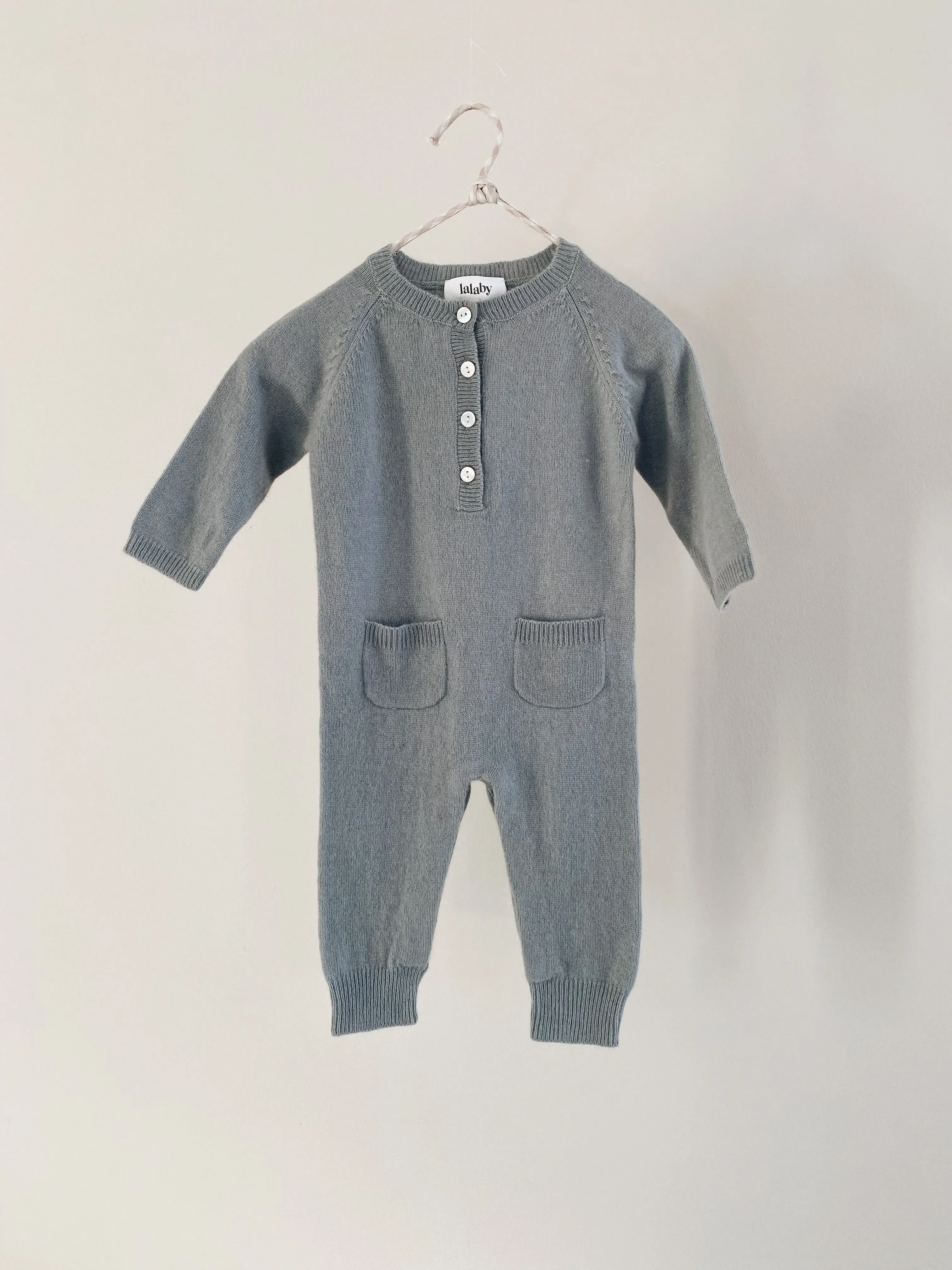 Juno Cashmere Jumpsuit, Dove