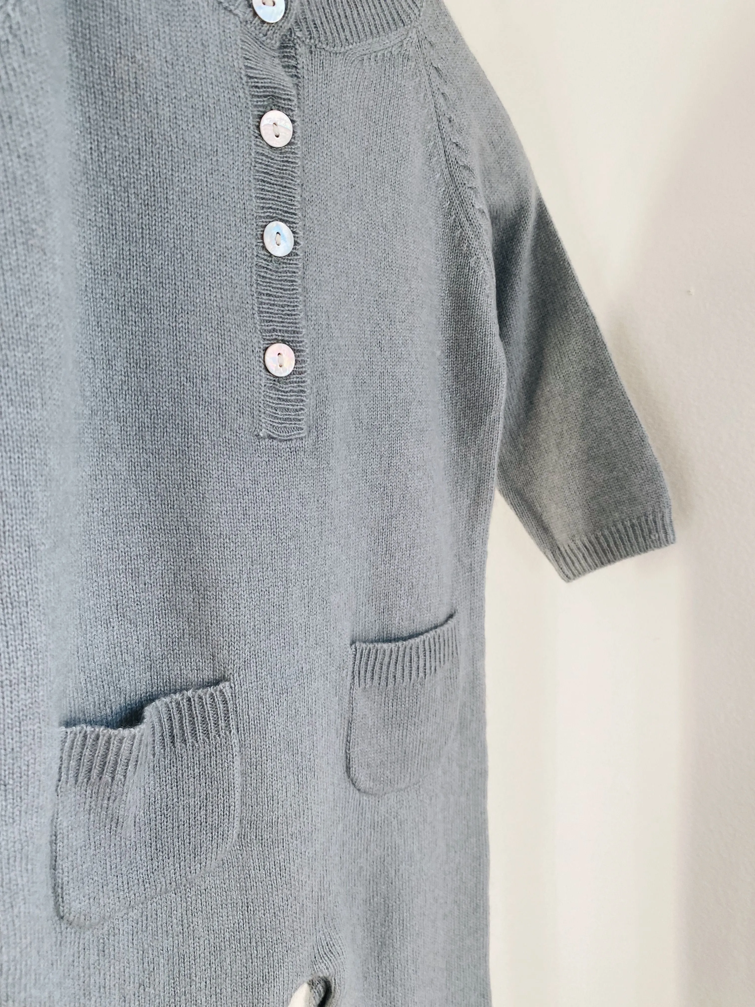 Juno Cashmere Jumpsuit, Dove
