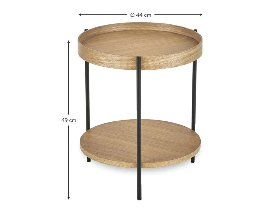 Layer Side Table - Natural