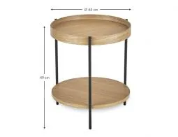 Layer Side Table - Natural