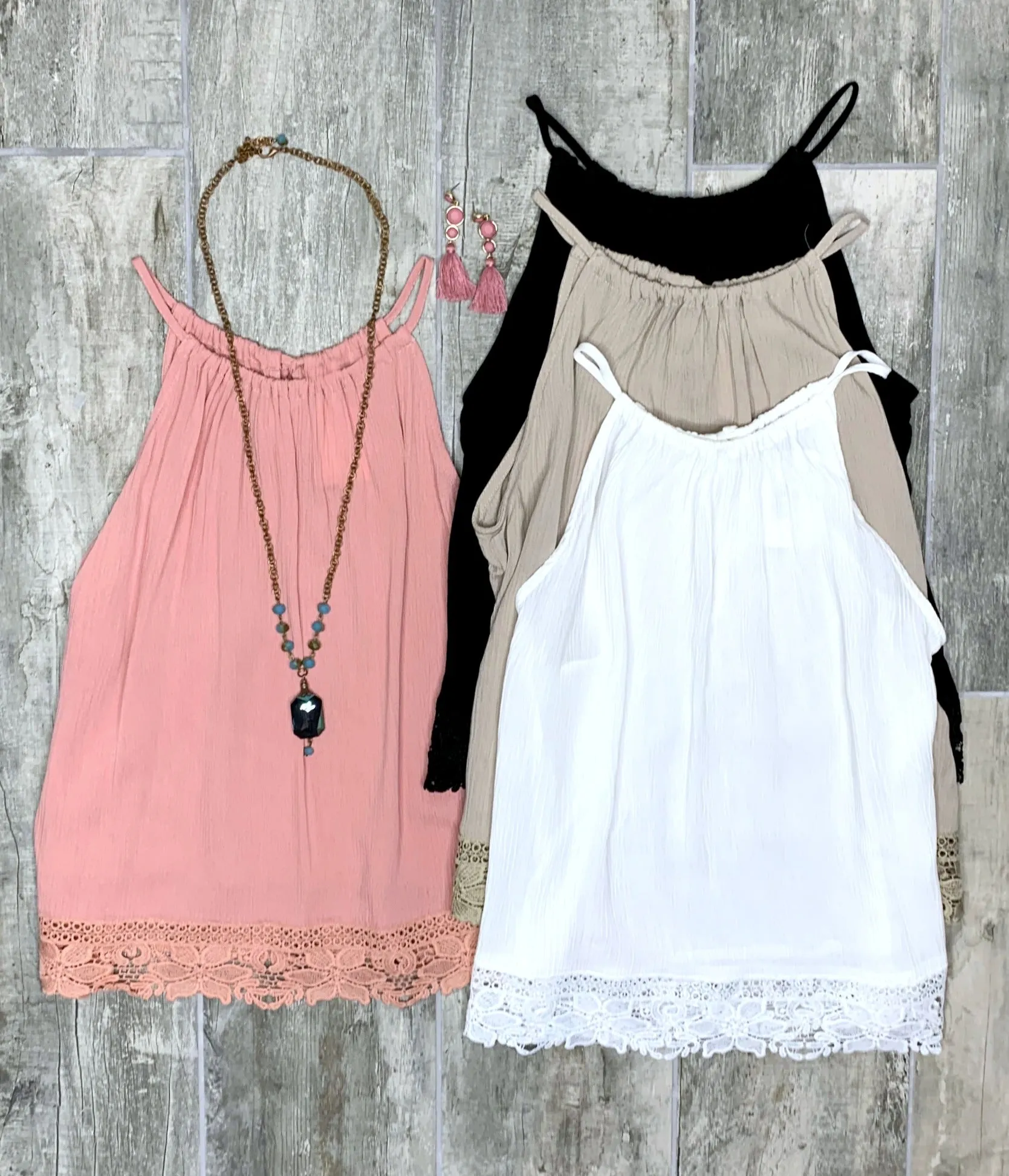 Look Into Your Heart Tank - White