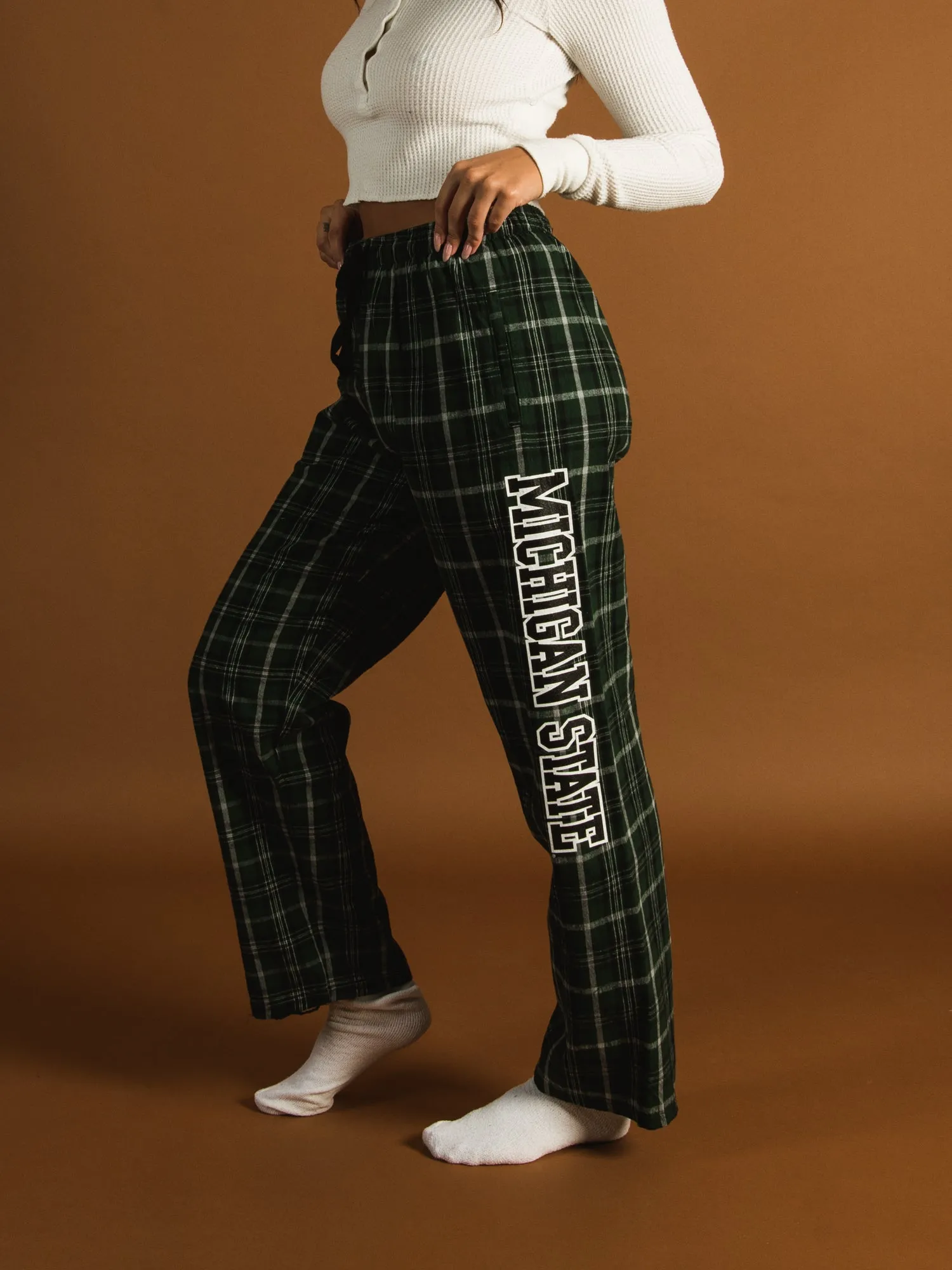 MICHIGAN STATE FLANNEL PANT  - CLEARANCE