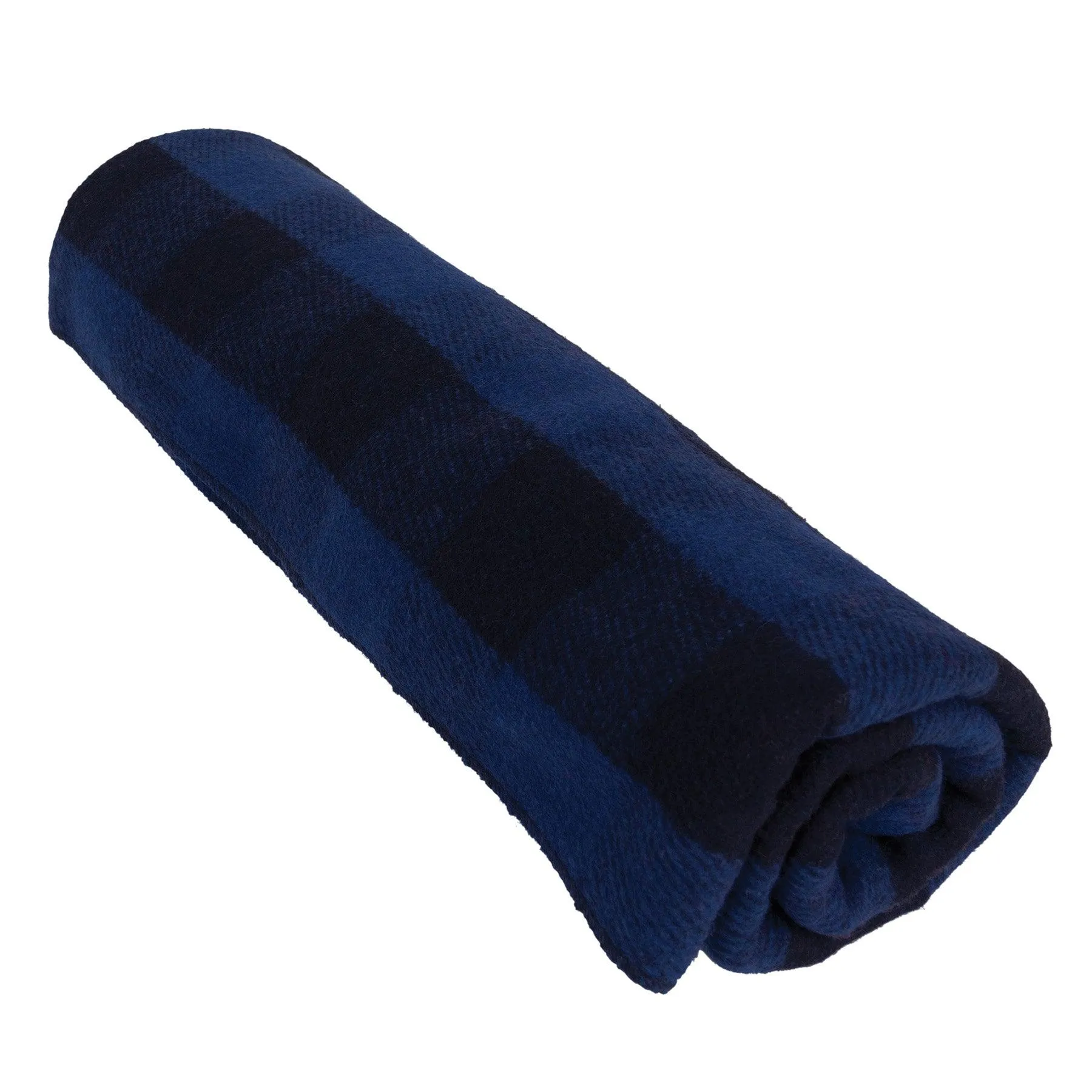 Plaid Wool Blanket 62"x 80"