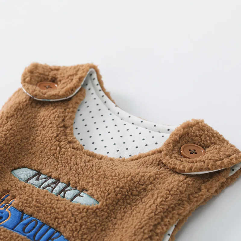 Pureborn Baby Fleece Overall