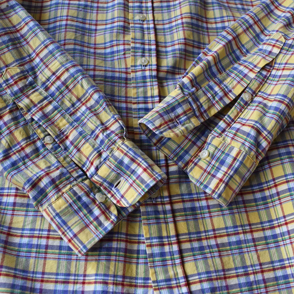 Ralph Lauren チェック ボタンダウンシャツ 240511 S2097