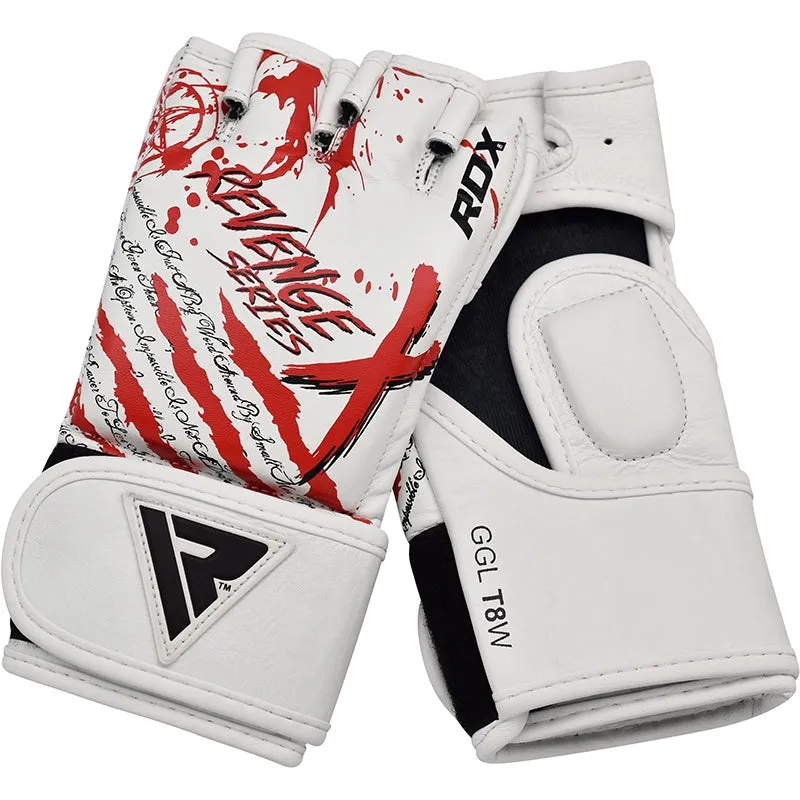 RDX T8 Revenge X Leather MMA Gloves