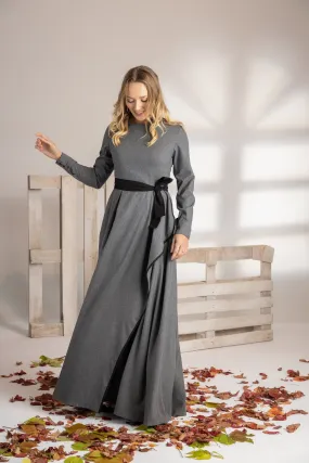 Romantic Maxi Winter Dress