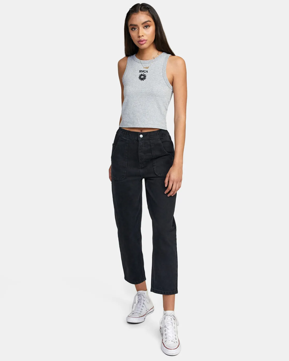 Scrunchie Jeans - Vintage Black