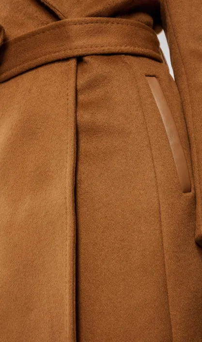 Sienna Wool Coat (Camel)