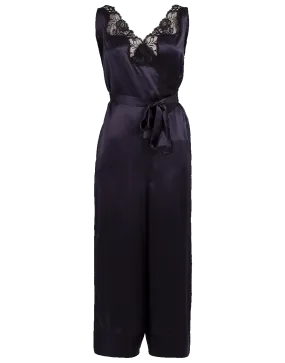 Silk Satin All-In-One Jumpsuit