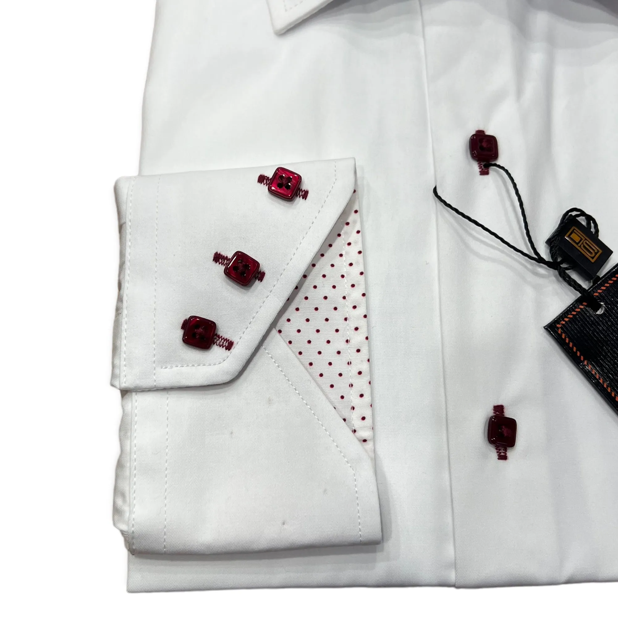 STEVENLAND: French Cuff Dress Shirt DS308