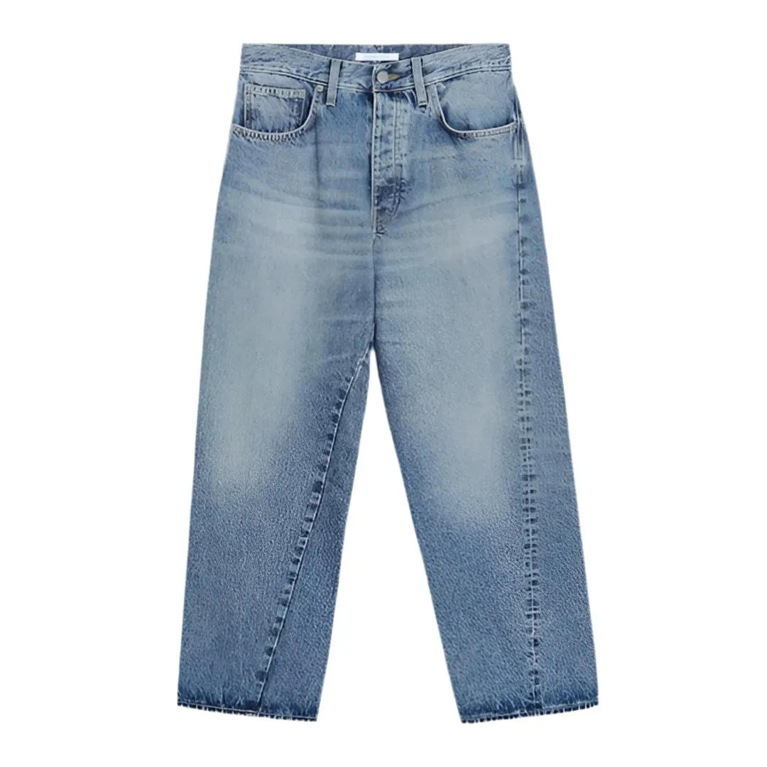 Sunflower WIDE TWIST Jeans Mid blue 5105
