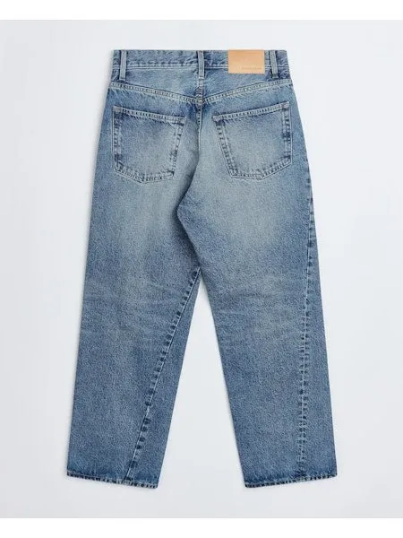 Sunflower WIDE TWIST Jeans Mid blue 5105