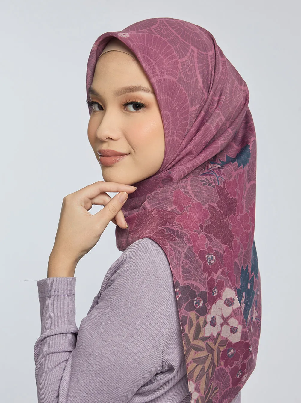 TELLA SCARF CHERRY